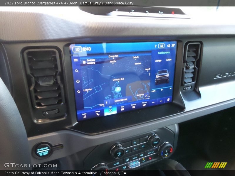 Cactus Gray / Dark Space Gray 2022 Ford Bronco Everglades 4x4 4-Door