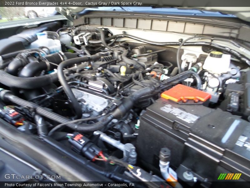 Cactus Gray / Dark Space Gray 2022 Ford Bronco Everglades 4x4 4-Door