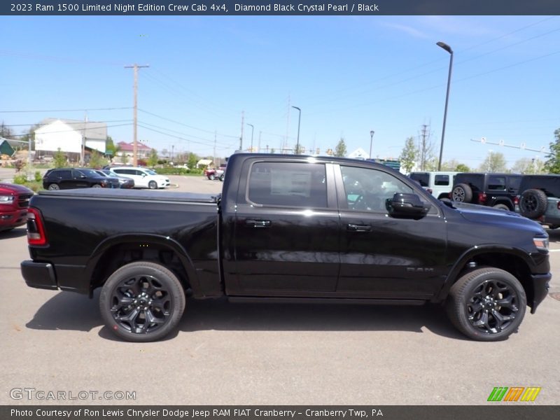 2023 1500 Limited Night Edition Crew Cab 4x4 Diamond Black Crystal Pearl