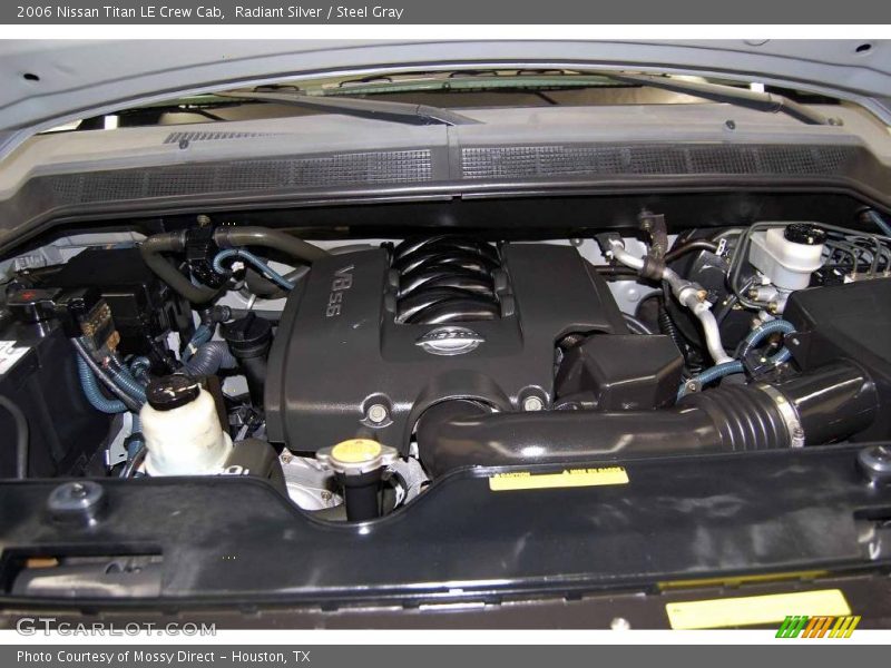 Radiant Silver / Steel Gray 2006 Nissan Titan LE Crew Cab