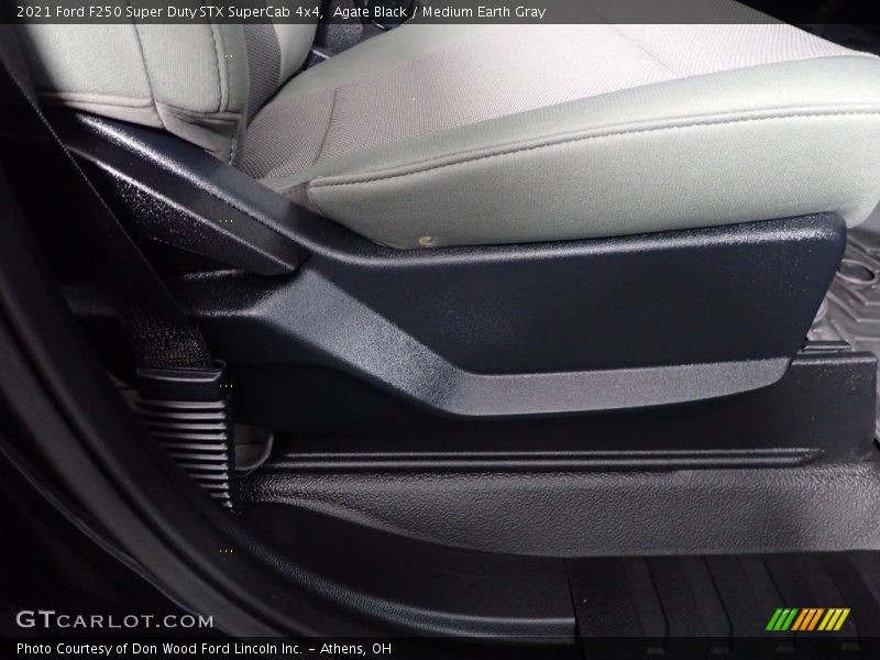 Agate Black / Medium Earth Gray 2021 Ford F250 Super Duty STX SuperCab 4x4
