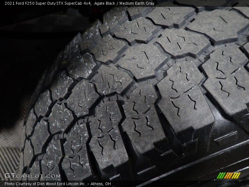 Agate Black / Medium Earth Gray 2021 Ford F250 Super Duty STX SuperCab 4x4