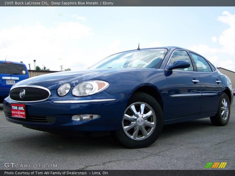Deep Sapphire Blue Metallic / Ebony 2005 Buick LaCrosse CXL