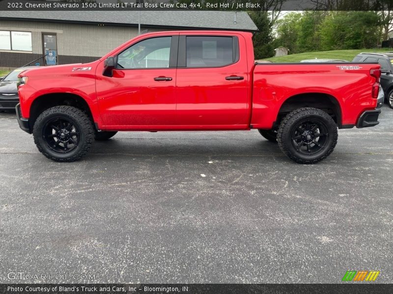  2022 Silverado 1500 Limited LT Trail Boss Crew Cab 4x4 Red Hot