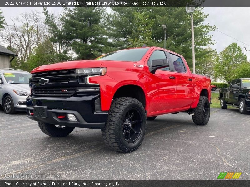 Red Hot / Jet Black 2022 Chevrolet Silverado 1500 Limited LT Trail Boss Crew Cab 4x4