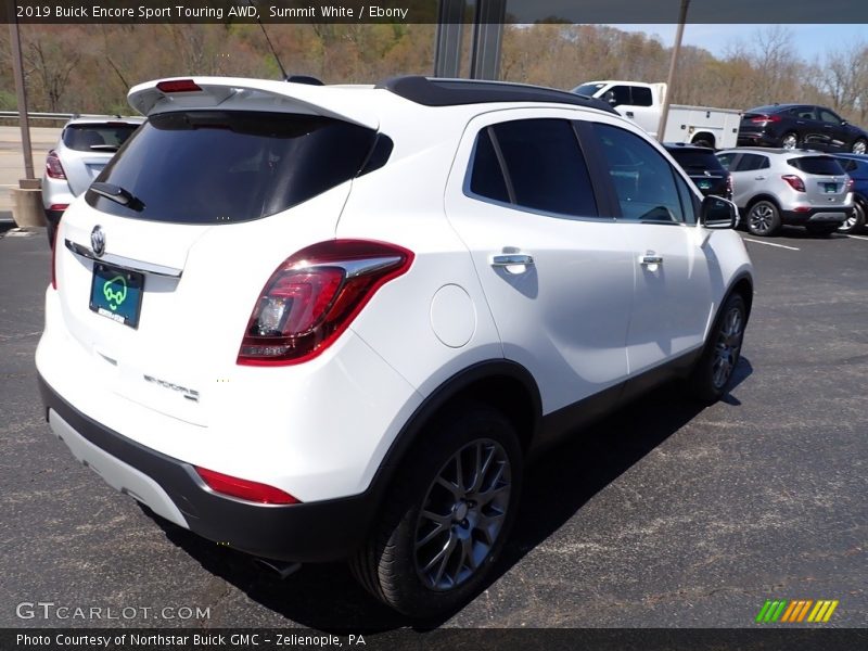 Summit White / Ebony 2019 Buick Encore Sport Touring AWD