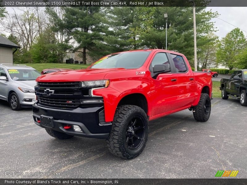 Red Hot / Jet Black 2022 Chevrolet Silverado 1500 Limited LT Trail Boss Crew Cab 4x4
