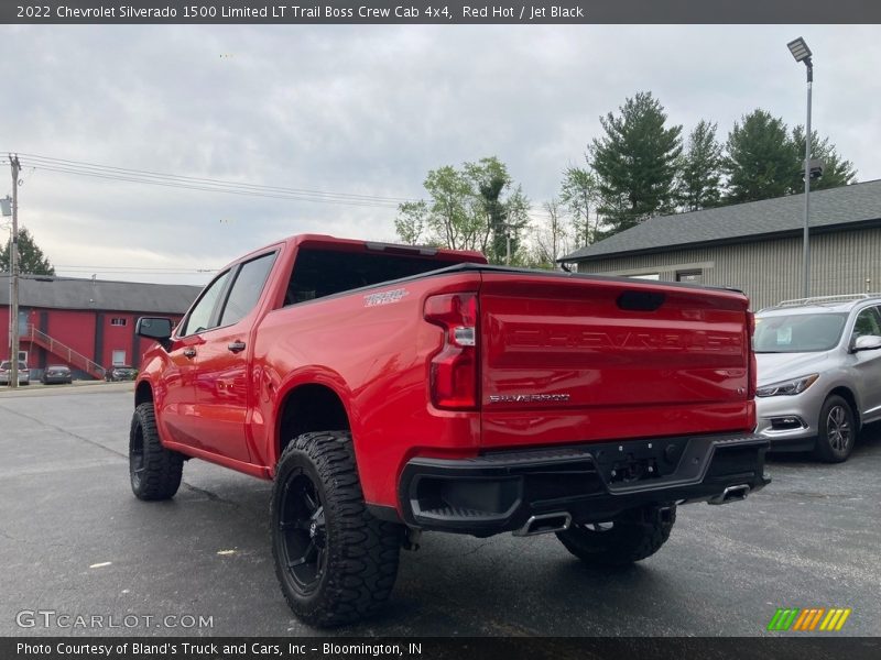 Red Hot / Jet Black 2022 Chevrolet Silverado 1500 Limited LT Trail Boss Crew Cab 4x4