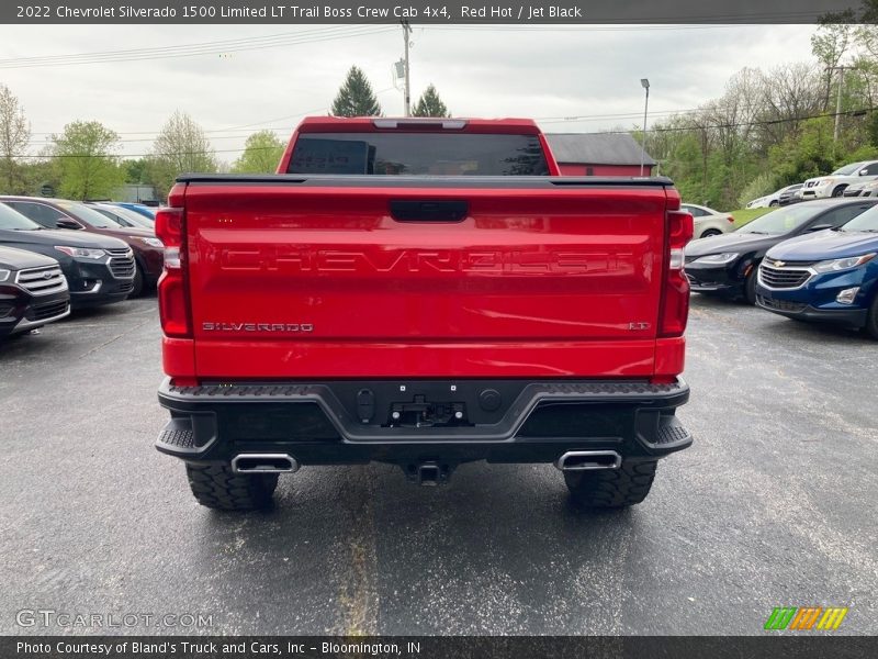 Red Hot / Jet Black 2022 Chevrolet Silverado 1500 Limited LT Trail Boss Crew Cab 4x4