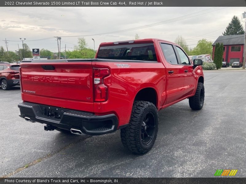 Red Hot / Jet Black 2022 Chevrolet Silverado 1500 Limited LT Trail Boss Crew Cab 4x4