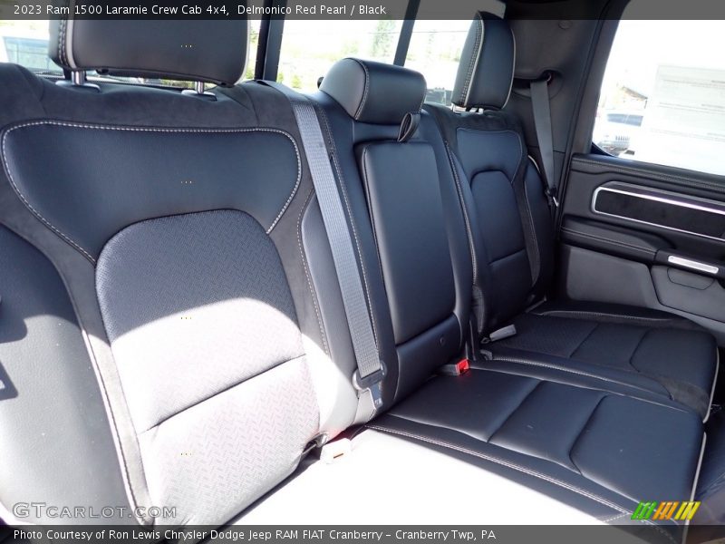 Delmonico Red Pearl / Black 2023 Ram 1500 Laramie Crew Cab 4x4