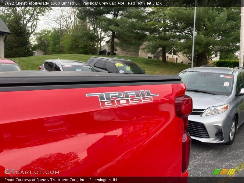 Red Hot / Jet Black 2022 Chevrolet Silverado 1500 Limited LT Trail Boss Crew Cab 4x4