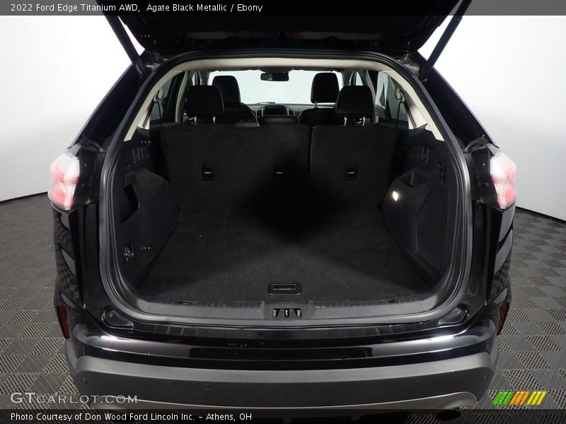 Agate Black Metallic / Ebony 2022 Ford Edge Titanium AWD