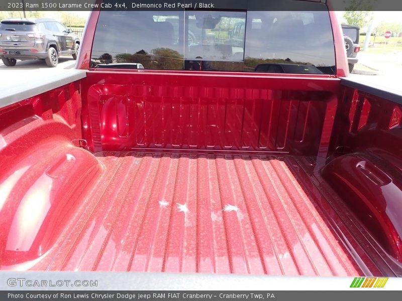 Delmonico Red Pearl / Black 2023 Ram 1500 Laramie Crew Cab 4x4