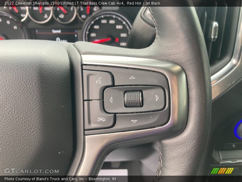 Red Hot / Jet Black 2022 Chevrolet Silverado 1500 Limited LT Trail Boss Crew Cab 4x4