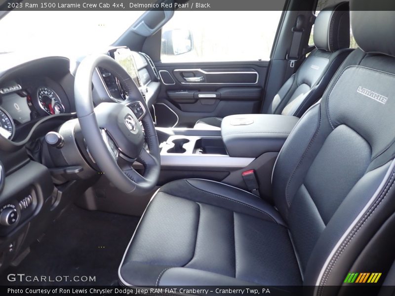 Front Seat of 2023 1500 Laramie Crew Cab 4x4