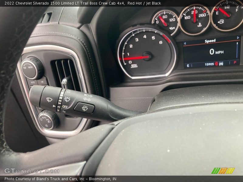 Red Hot / Jet Black 2022 Chevrolet Silverado 1500 Limited LT Trail Boss Crew Cab 4x4