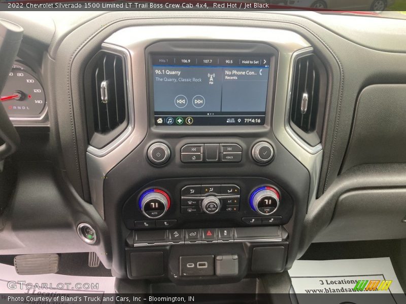 Red Hot / Jet Black 2022 Chevrolet Silverado 1500 Limited LT Trail Boss Crew Cab 4x4
