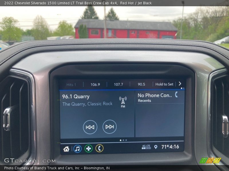Red Hot / Jet Black 2022 Chevrolet Silverado 1500 Limited LT Trail Boss Crew Cab 4x4