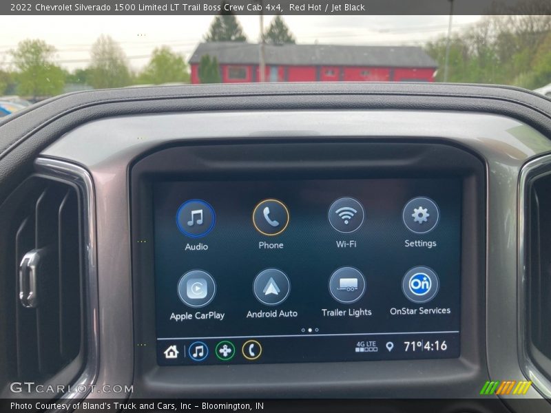 Red Hot / Jet Black 2022 Chevrolet Silverado 1500 Limited LT Trail Boss Crew Cab 4x4