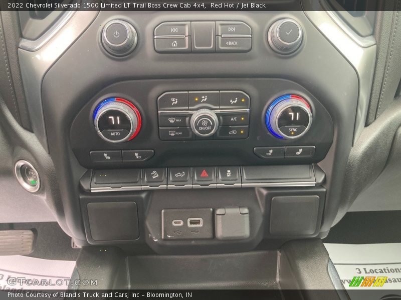 Red Hot / Jet Black 2022 Chevrolet Silverado 1500 Limited LT Trail Boss Crew Cab 4x4