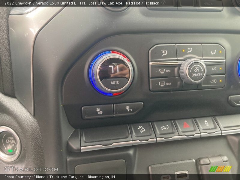 Red Hot / Jet Black 2022 Chevrolet Silverado 1500 Limited LT Trail Boss Crew Cab 4x4