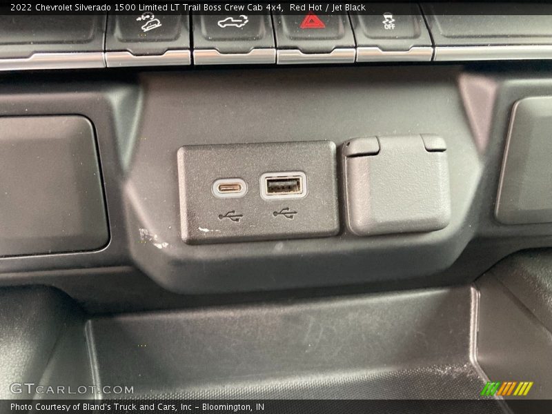 Red Hot / Jet Black 2022 Chevrolet Silverado 1500 Limited LT Trail Boss Crew Cab 4x4
