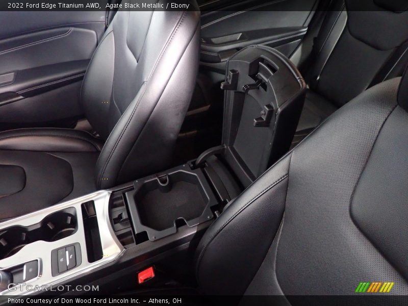 Agate Black Metallic / Ebony 2022 Ford Edge Titanium AWD