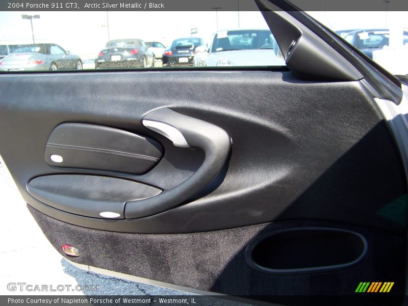 Arctic Silver Metallic / Black 2004 Porsche 911 GT3