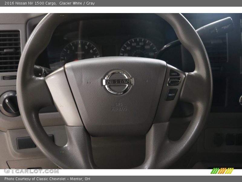 Glacier White / Gray 2016 Nissan NV 1500 Cargo