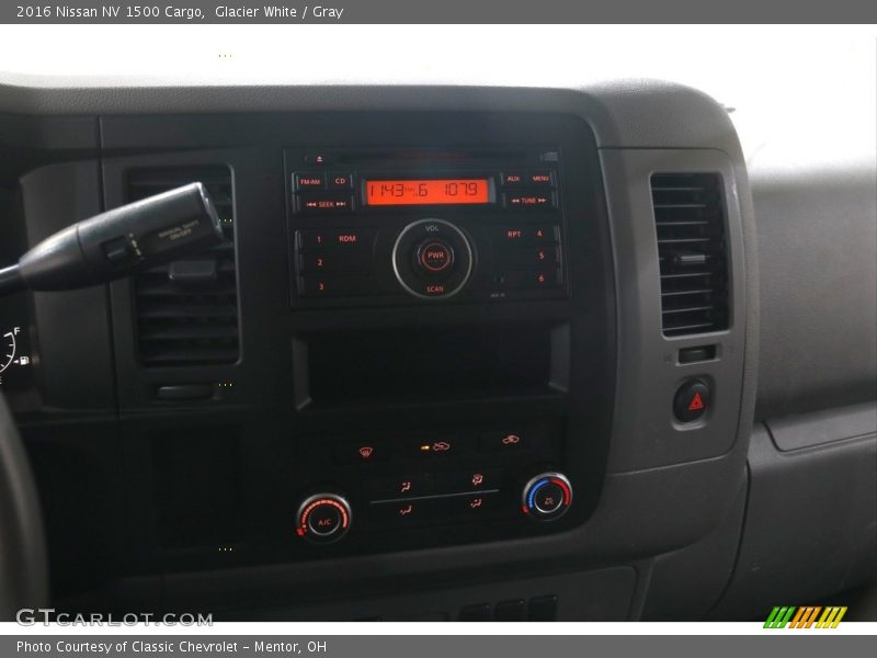 Glacier White / Gray 2016 Nissan NV 1500 Cargo