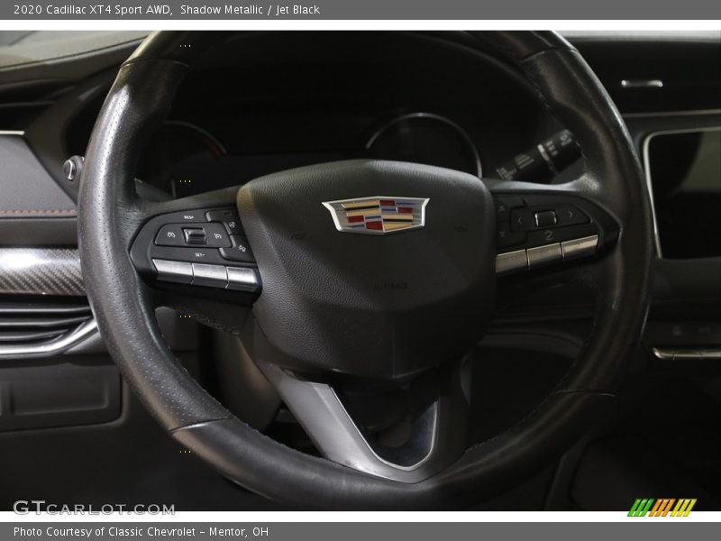 Shadow Metallic / Jet Black 2020 Cadillac XT4 Sport AWD