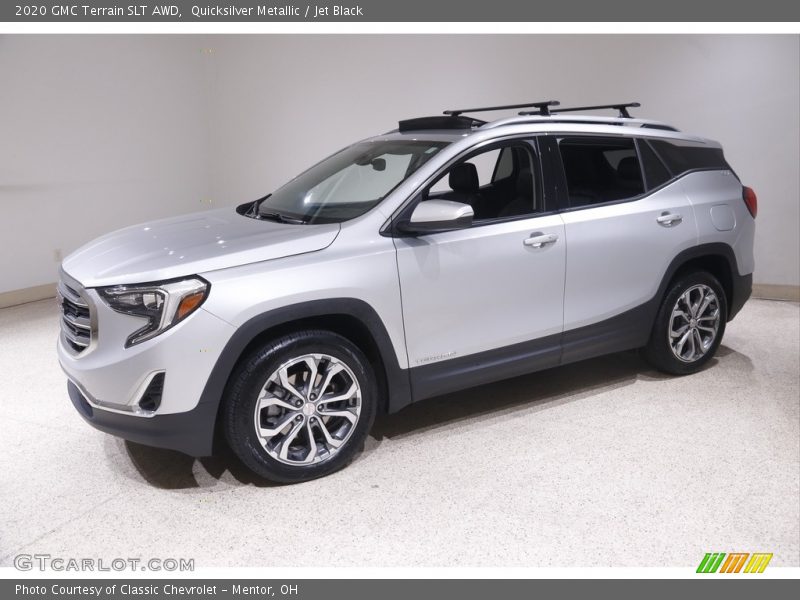 Quicksilver Metallic / Jet Black 2020 GMC Terrain SLT AWD