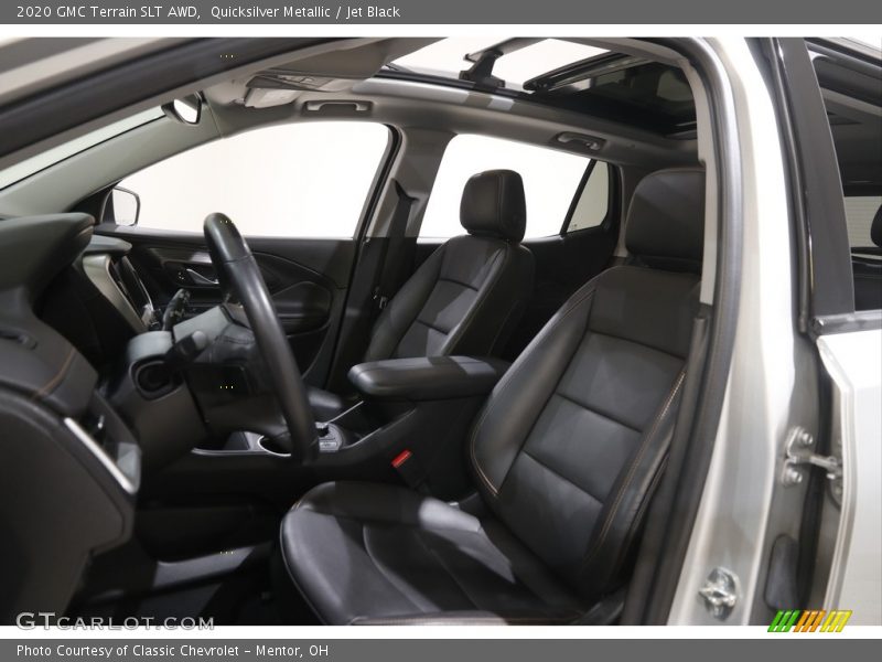 Quicksilver Metallic / Jet Black 2020 GMC Terrain SLT AWD