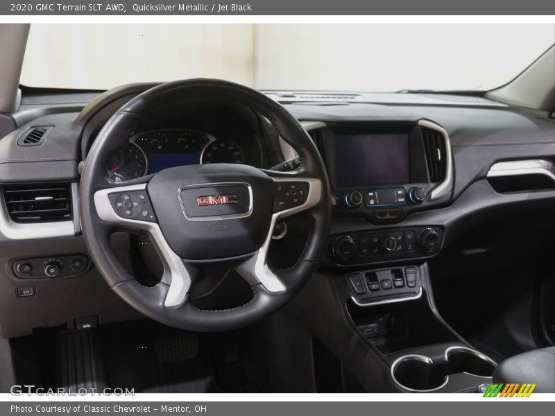 Quicksilver Metallic / Jet Black 2020 GMC Terrain SLT AWD