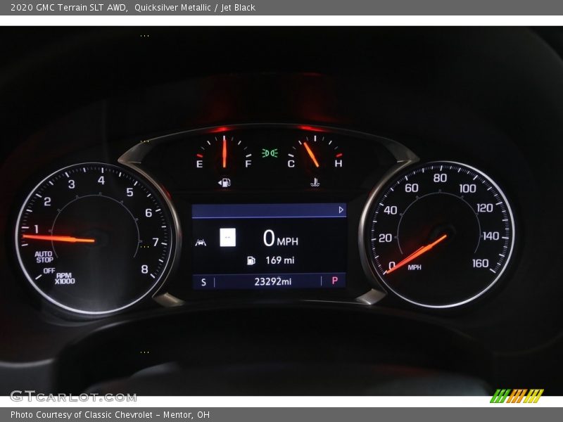 Quicksilver Metallic / Jet Black 2020 GMC Terrain SLT AWD