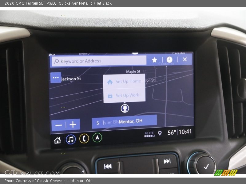 Quicksilver Metallic / Jet Black 2020 GMC Terrain SLT AWD