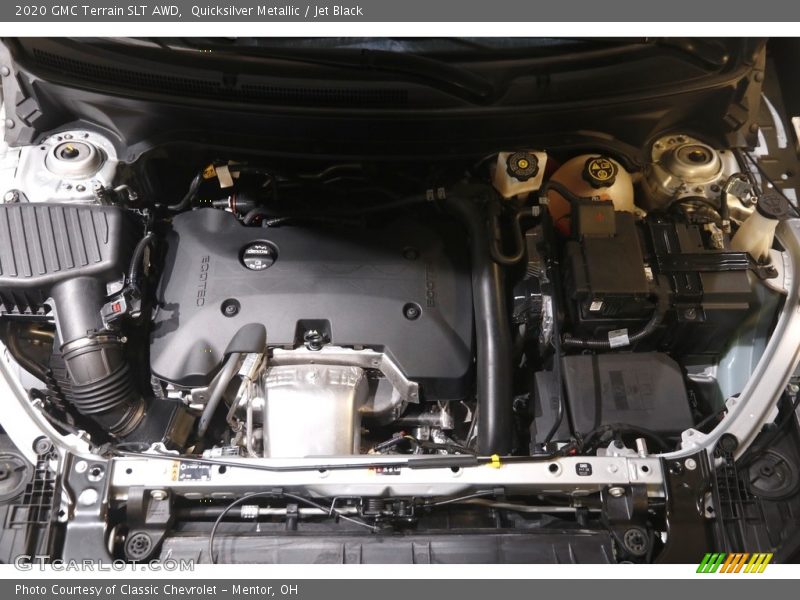 Quicksilver Metallic / Jet Black 2020 GMC Terrain SLT AWD
