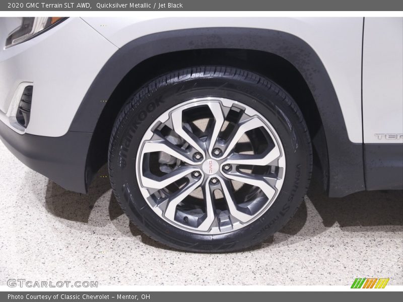 Quicksilver Metallic / Jet Black 2020 GMC Terrain SLT AWD