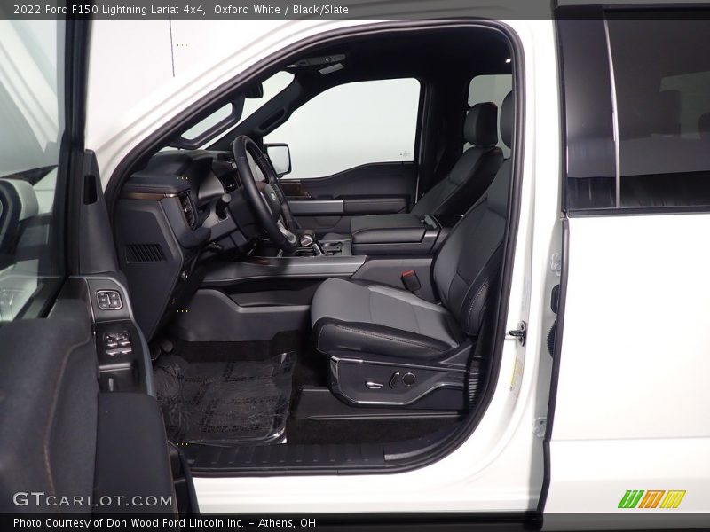 Front Seat of 2022 F150 Lightning Lariat 4x4