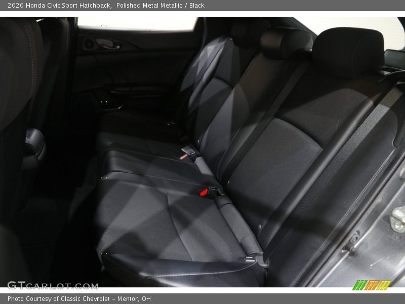 Polished Metal Metallic / Black 2020 Honda Civic Sport Hatchback
