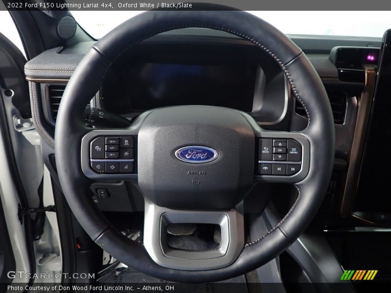  2022 F150 Lightning Lariat 4x4 Steering Wheel
