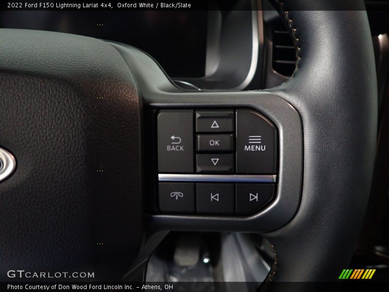  2022 F150 Lightning Lariat 4x4 Steering Wheel
