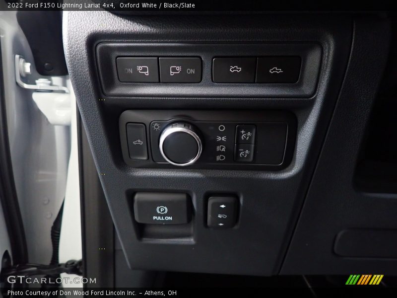 Controls of 2022 F150 Lightning Lariat 4x4