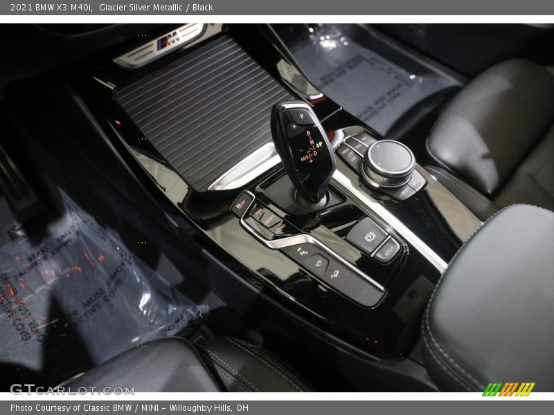 Glacier Silver Metallic / Black 2021 BMW X3 M40i