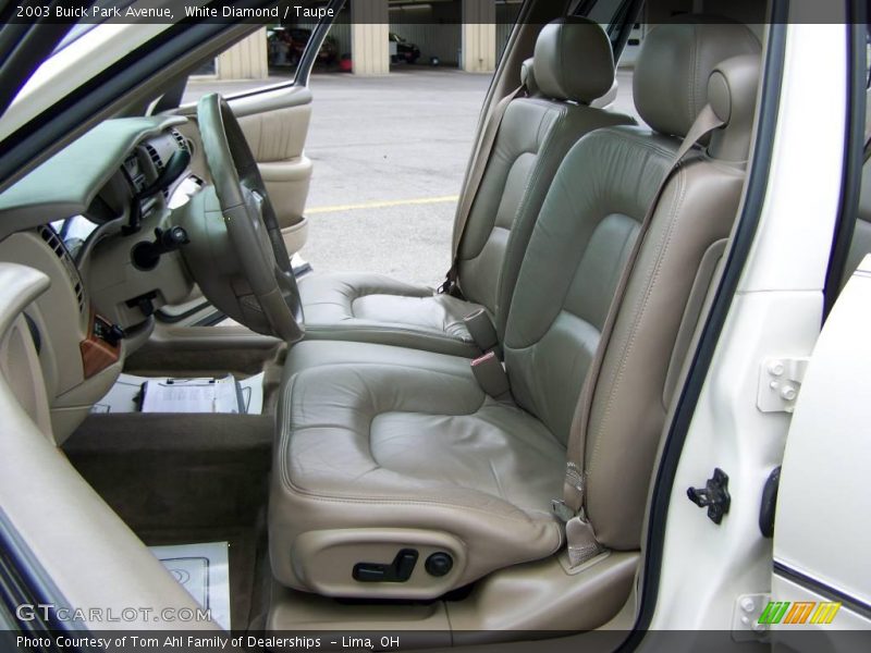White Diamond / Taupe 2003 Buick Park Avenue
