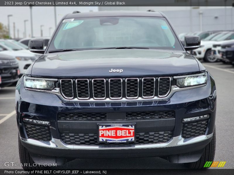 Midnight Sky / Global Black 2023 Jeep Grand Cherokee L Limited 4x4