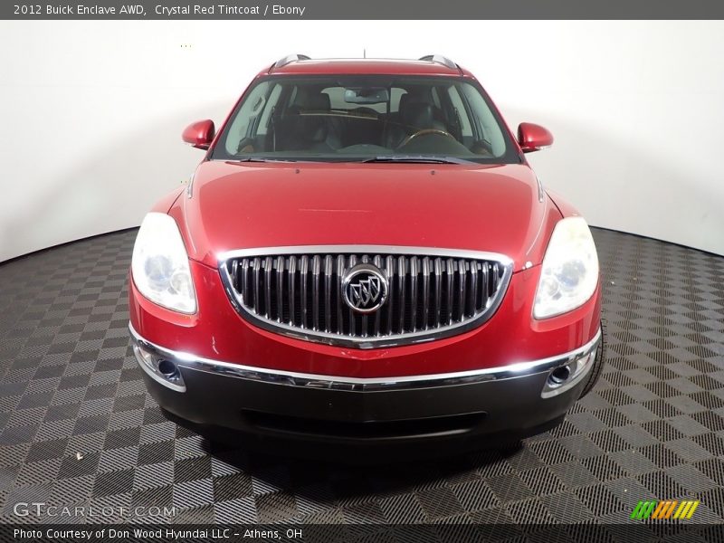 Crystal Red Tintcoat / Ebony 2012 Buick Enclave AWD