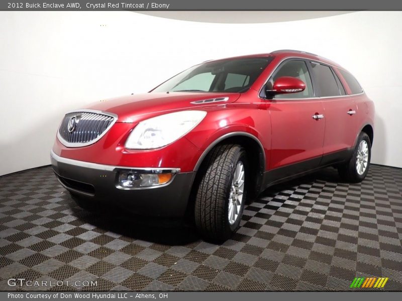 Crystal Red Tintcoat / Ebony 2012 Buick Enclave AWD