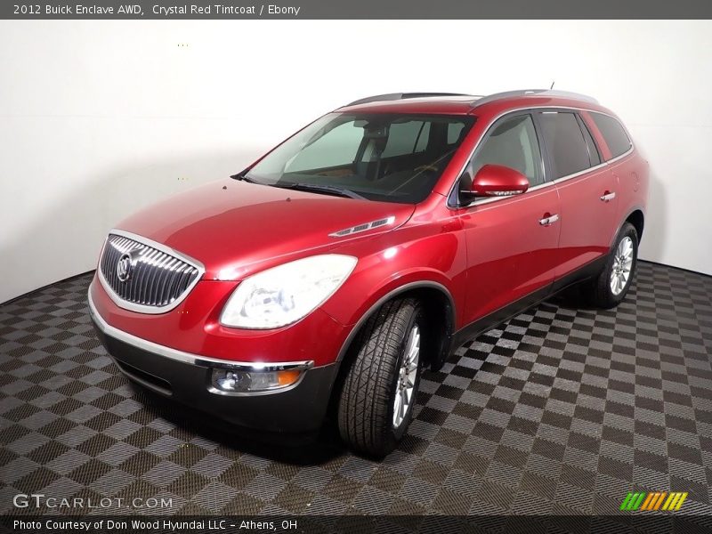 Crystal Red Tintcoat / Ebony 2012 Buick Enclave AWD